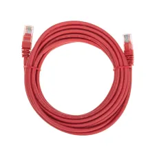 Патч-корд U/UTP, CAT 5e, RJ45-RJ45, 26AWG, LSZH, красный, 5м,
