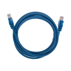 Патч-корд U/UTP, CAT 5e, RJ45-RJ45, 26AWG, LSZH, синий, 2м,