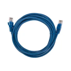 Патч-корд U/UTP, CAT 5e, RJ45-RJ45, 26AWG, LSZH, синий, 3м,