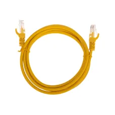 Патч-корд U/UTP, CAT 5e, RJ45-RJ45, 26AWG, LSZH, желтый, 1,5м,