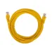 Патч-корд U/UTP, CAT 5e, RJ45-RJ45, 26AWG, LSZH, желтый, 5м,