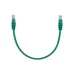 Патч-корд U/UTP, CAT 5e, RJ45-RJ45, 26AWG, LSZH, зеленый, 0,3м,