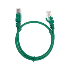 Патч-корд U/UTP, CAT 5e, RJ45-RJ45, 26AWG, LSZH, зеленый, 0,5м,