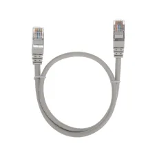 Патч-корд F/UTP, CAT 5e, RJ45-RJ45, 26AWG, LSZH, серый, 0,5м,