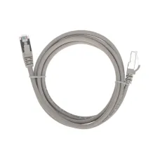 Патч-корд F/UTP, CAT 5e, RJ45-RJ45, 26AWG, LSZH, серый, 1,5м,