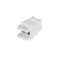 Модуль Keystone Jack RJ-45(8P8C) CAT 6 неэкранированный UTP, 180 градусов, пылезащитная шторка