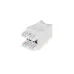 Модуль Keystone Jack RJ-45(8P8C) CAT 6 неэкранированный UTP, 180 градусов, пылезащитная шторка