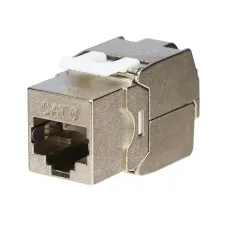 Модуль Keystone Jack RJ-45(8P8C) FTP экранированный CAT6 180град самозажимной