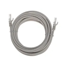 Патч-корд U/UTP CAT 6, RJ45-RJ45, 26AWG, LSZH, серый, 5м,