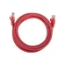Патч-корд U/UTP CAT 6, RJ45-RJ45, 26AWG, LSZH, красный, 3м,