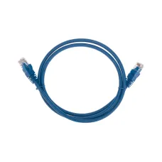 Патч-корд U/UTP CAT 6, RJ45-RJ45, 26AWG, LSZH, синий, 1м,