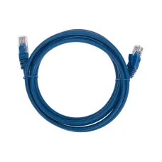 Патч-корд U/UTP CAT 6, RJ45-RJ45, 26AWG, LSZH, синий, 2м,