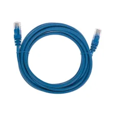 Патч-корд U/UTP CAT 6, RJ45-RJ45, 26AWG, LSZH, синий, 3м,