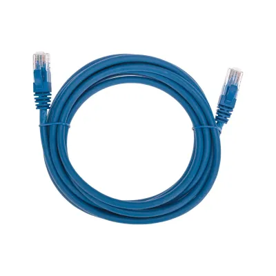 Патч-корд U/UTP CAT 6, RJ45-RJ45, 26AWG, LSZH, синий, 3м,