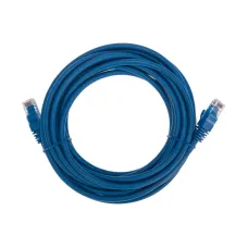 Патч-корд U/UTP CAT 6, RJ45-RJ45, 26AWG, LSZH, синий, 5м,