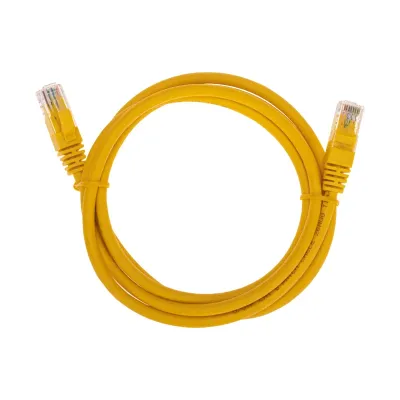 Патч-корд U/UTP CAT 6, RJ45-RJ45, 26AWG, LSZH, желтый, 1.5м,