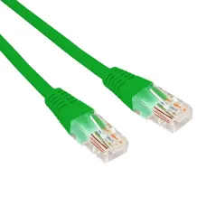 Патч-корд U/UTP CAT 6, RJ45-RJ45, 26AWG, LSZH, зеленый, 0.3м,
