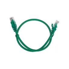 Патч-корд U/UTP CAT 6, RJ45-RJ45, 26AWG, LSZH, зеленый, 0.5м,