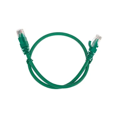 Патч-корд U/UTP CAT 6, RJ45-RJ45, 26AWG, LSZH, зеленый, 0.5м,