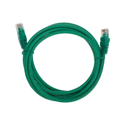 Патч-корд U/UTP CAT 6, RJ45-RJ45, 26AWG, LSZH, зеленый, 2м,