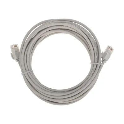 Патч-корд U/UTP CAT 6A (10G), RJ45-RJ45, 28AWG, LSZH, серый, 5м,