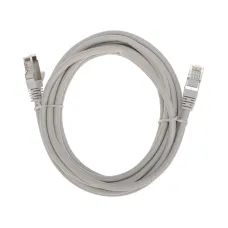 Патч-корд S/FTP CAT 6A (10G), RJ45-RJ45, 28AWG, LSZH, серый, 3м,
