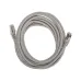 Патч-корд S/FTP CAT 6A (10G), RJ45-RJ45, 28AWG, LSZH, серый, 5м,