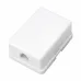 Розетка телефонная внешняя 1 порт UTP RJ-11 (6P4C) CAT 3,