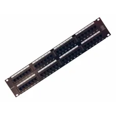 Патч-панель 19' CAT5e 2U 48 портов UTP RJ45 Dual IDC