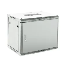 Шкаф настенный телекоммуникационный разборный 18U 600x600 дверь металл серый (RAL 7035)
