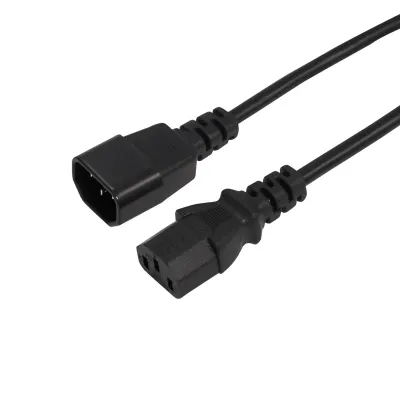 Кабель питания IEC 320 C13 - IEC 320 C14 3x0,75 мм2 длина 1,2м