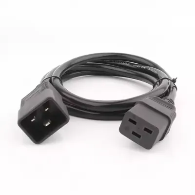 Кабель питания IEC 320 C19 - IEC 320 C20 3x1,5 мм2, длина 3м