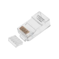 Разъем RJ-45(8P8C) под витую пару. UTP. категория 6. с вставкой,