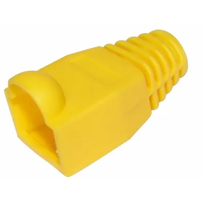 Колпачок изолирующий для разъемов RJ-45. желтый,