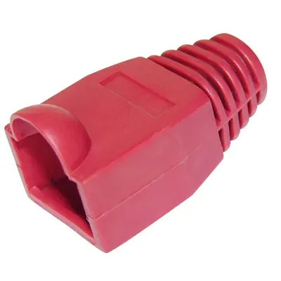 Колпачок изолирующий для разъемов RJ-45. красный,