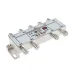 ДЕЛИТЕЛЬ ТВ х 8 + 9шт. F BOX 5-1000 МГц Silver,