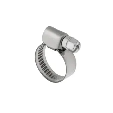 Хомут червячный 12-20/9-0,6мм, нержавеющая сталь W2, (50 шт/уп) REXANT