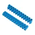 Колодка клеммная винтовая KВ-40 25-40, ток 100 A, полиэтилен синий 10шт, REXANT
