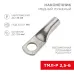 Наконечник медный луженый ТМЛ-Р 2,5–6 (2,5кв мм - 6мм) 100шт, REXANT