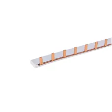 Шина соединительная типа PIN (12 штырей) 1Р 100 А (22 см), REXANT