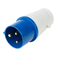 Вилка 023 переносная 2Р+РЕ 32А 220В IP44, REXANT