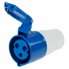 Розетка 223 переносная 2Р+РЕ 32А 220В IP44, REXANT