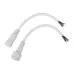 Соединительный кабель (4pin) герметичный (IP67) 4х0.75кв мм белый