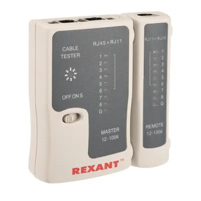 Тестер кабеля RJ-45+RJ-11 468,