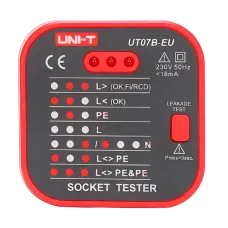 Тестер розеток UNI-T UT07B-EU