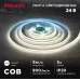 Лента светодиодная 8Вт/м 24В 4000K IP20 LEDx320/м 5м COB Лента светодиодная 8Вт/м 24В 4000K IP20 LEDx320/м 5м COB