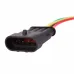 DJ7031-1.5-11 автомобильный разъем штекер с проводом 20 см (3-контактный), DJ7031-1.5-11 автомобильный разъем штекер с проводом 20 см (3-контактный),