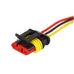 DJ7031-1.5-21 автомобильный разъем гнездо с проводом 20 см (3-контактный), DJ7031-1.5-21 автомобильный разъем гнездо с проводом 20 см (3-контактный),