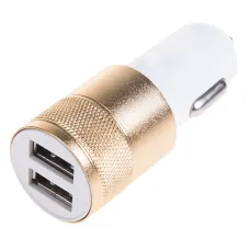 Автозарядка в прикуриватель 2хUSB АЗУ 1000+2100 mA