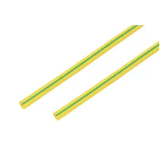 Трубка термоусадочная ТУТнг-LS (2:1)-8/4 желто-зеленая